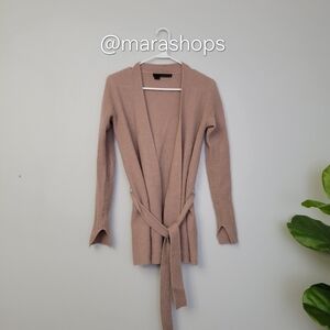 360 Cashmere Dusty Rose Cardigan